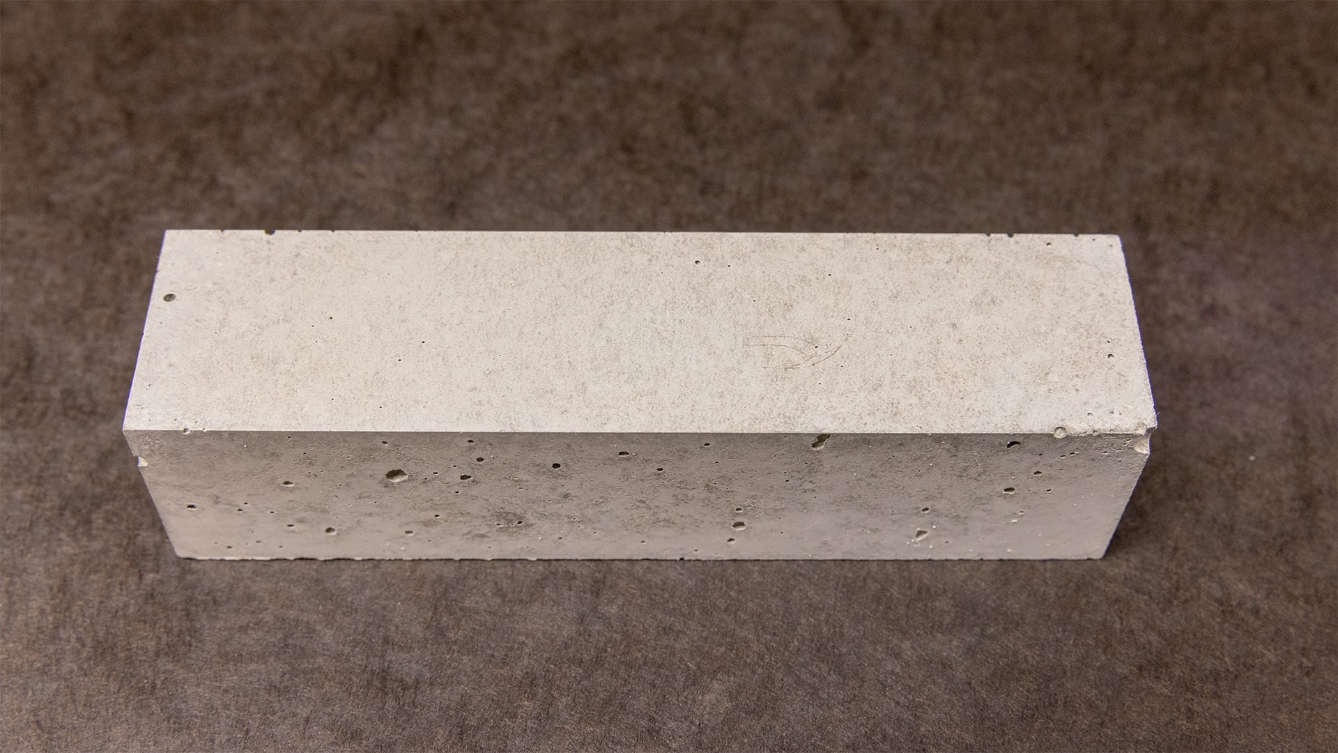 Concrete sample as seen in natural light